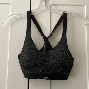 Victoria’s Secret Black and Grey Sports Bra